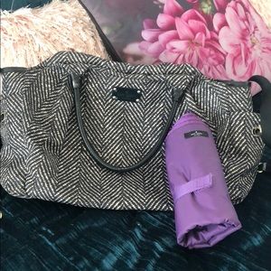 Kate Spade Herringbone Diaper Bag